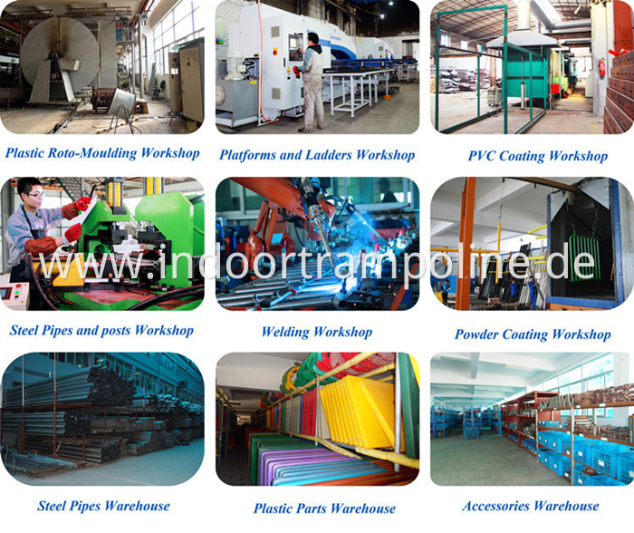 production line of commercial indoor playground equipment